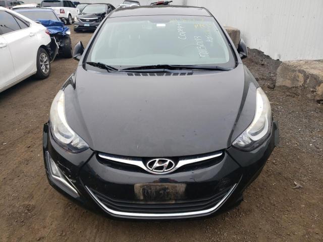 KMHDH4AE4EU058328 - 2014 HYUNDAI ELANTRA SE BLACK photo 5