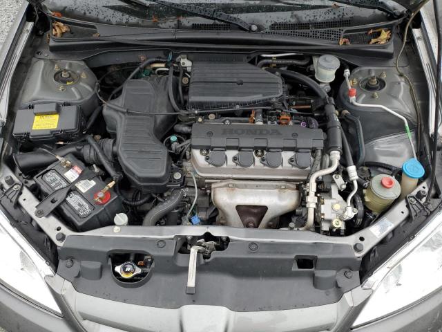 2HGES16395H580215 - 2005 HONDA CIVIC DX VP GRAY photo 11