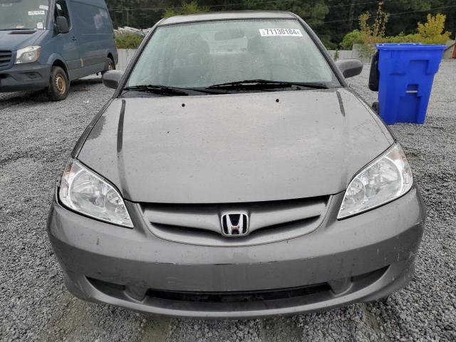 2HGES16395H580215 - 2005 HONDA CIVIC DX VP Boz foto 5