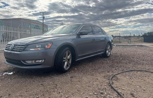 1VWCN7A3XEC054294 - 2014 VOLKSWAGEN PASSAT SEL Մոխրագույն լուսանկար 2