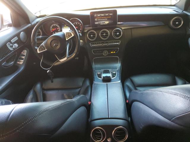 55SWF4KB8FU014316 - 2015 MERCEDES-BENZ C 300 4MATIC SILVER photo 8