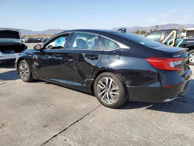 1HGCV3F17KA009762 - 2019 HONDA ACCORD HYBRID BLACK photo 2