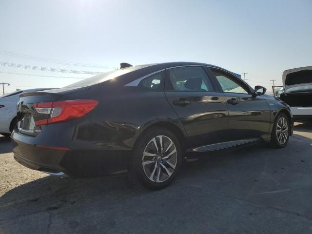 1HGCV3F17KA009762 - 2019 HONDA ACCORD HYBRID BLACK photo 3