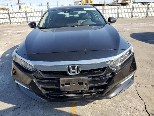 1HGCV3F17KA009762 - 2019 HONDA ACCORD HYBRID BLACK photo 5