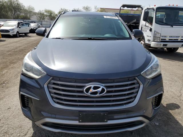 KM8SM4HF5HU184297 - 2017 HYUNDAI SANTA FE SE GRAY photo 5