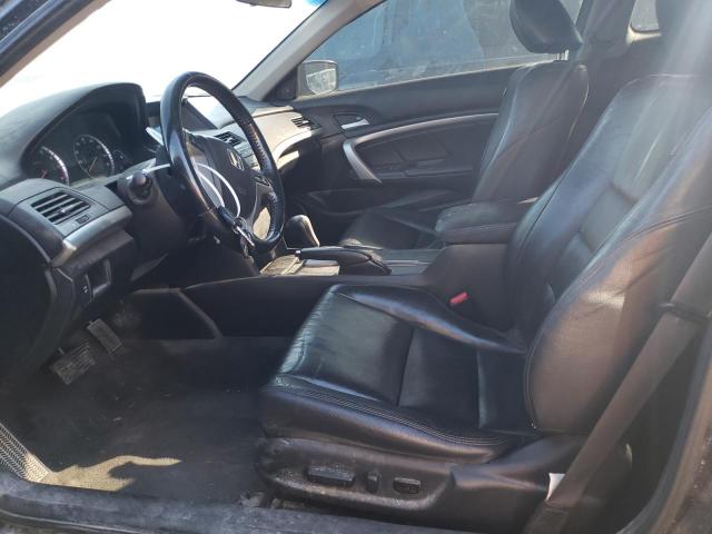 1HGCS12859A016526 - 2009 HONDA ACCORD EXL BLACK photo 7