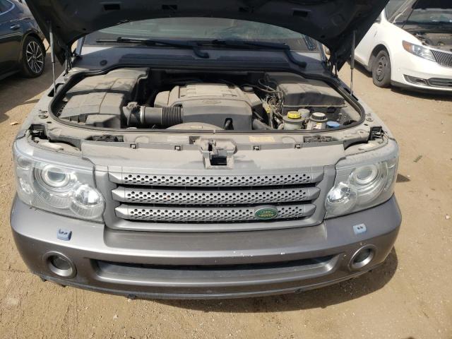 SALSK25469A215022 - 2009 LAND RANGE ROVER SPORT HSE GRAY photo 11