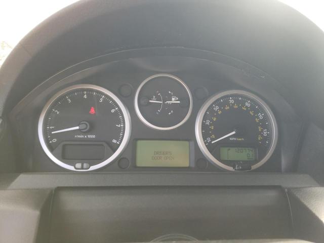 SALSK25469A215022 - 2009 LAND RANGE ROVER SPORT HSE GRAY photo 9