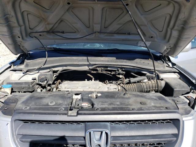 2HKYF18795H570341 - 2005 HONDA PILOT EXL SILVER photo 12