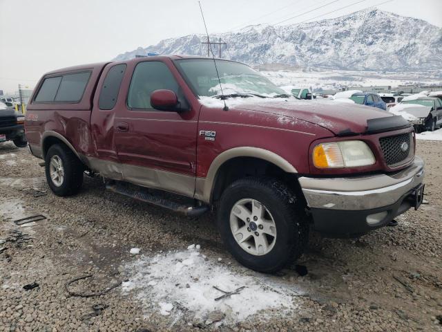 1FTRX18L93NA50782 - 2003 FORD F150 BURGUNDY photo 4