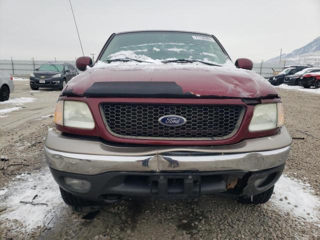 1FTRX18L93NA50782 - 2003 FORD F150 BURGUNDY photo 5