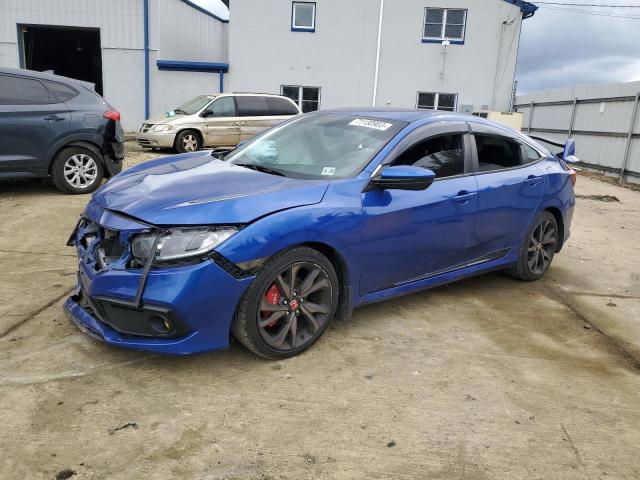 2HGFC2F89LH505014 - 2020 HONDA CIVIC SPORT 蓝色 照片 1