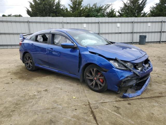 2HGFC2F89LH505014 - 2020 HONDA CIVIC SPORT 蓝色 照片 4