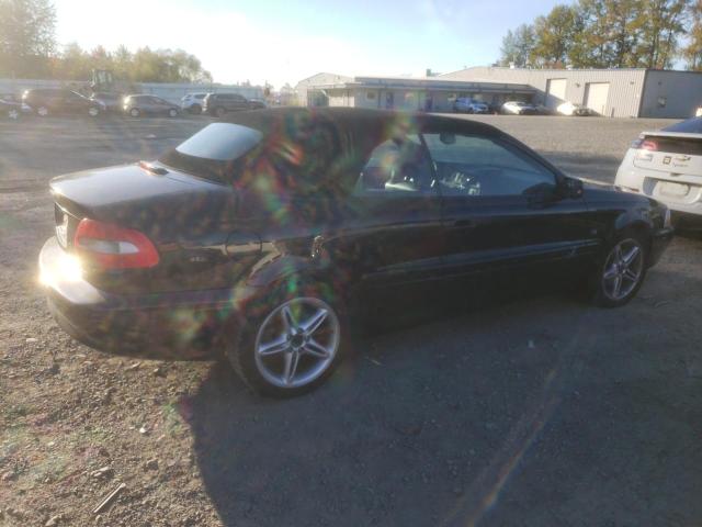 YV1NC53D82J030041 - 2002 VOLVO C70 BLACK photo 3