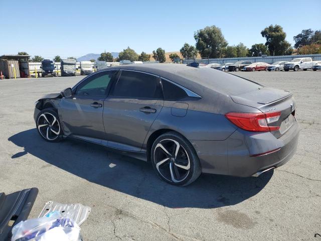 1HGCV1F37KA123265 - 2019 HONDA ACCORD SPORT Gri fotoğraf 2