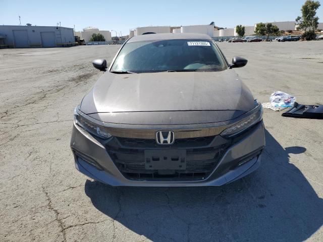 1HGCV1F37KA123265 - 2019 HONDA ACCORD SPORT Gri fotoğraf 5