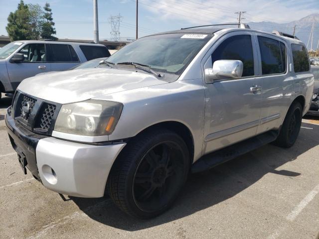 5N1AA08A95N727108 - 2005 NISSAN ARMADA SE SILVER photo 1