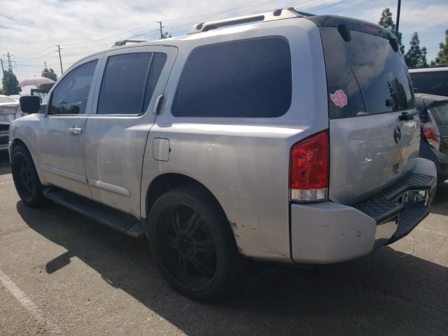 5N1AA08A95N727108 - 2005 NISSAN ARMADA SE SILVER photo 2