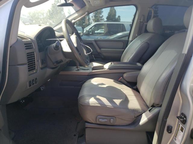 5N1AA08A95N727108 - 2005 NISSAN ARMADA SE SILVER photo 7