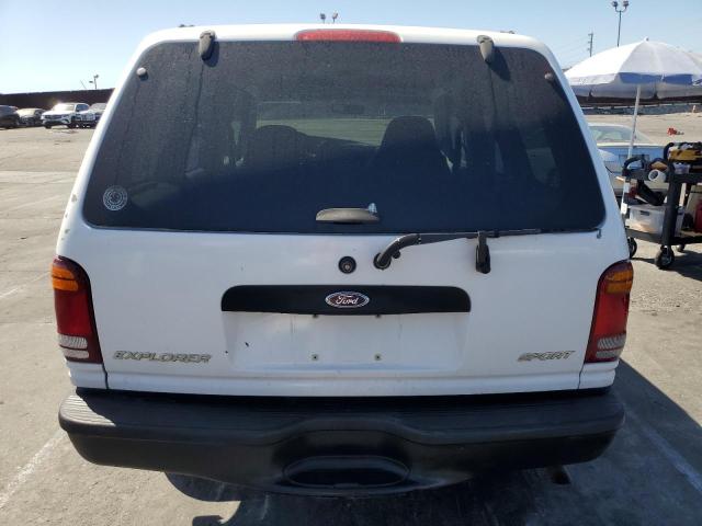 1FMYU60E4YUA88069 - 2000 FORD EXPLORER SPORT WHITE photo 6