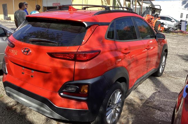 KM8K53A56KU370933 - 2019 HYUNDAI KONA ULTIMATE ORANGE photo 4