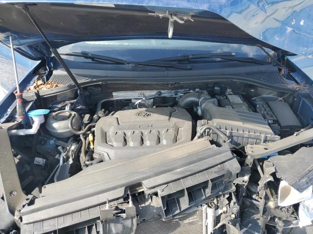 3VV3B7AX4JM050444 - 2018 VOLKSWAGEN TIGUAN SE BLUE photo 12