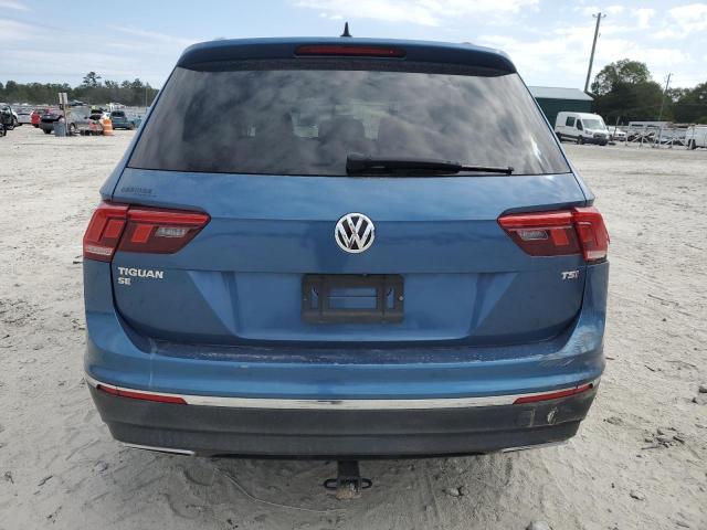 3VV3B7AX4JM050444 - 2018 VOLKSWAGEN TIGUAN SE BLUE photo 6