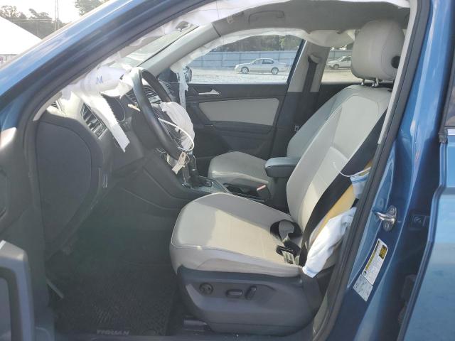 3VV3B7AX4JM050444 - 2018 VOLKSWAGEN TIGUAN SE BLUE photo 7