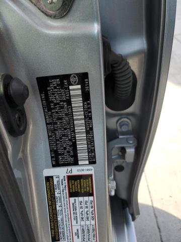 4T1BF1FK6GU253943 - 2016 TOYOTA CAMRY LE SILVER photo 12