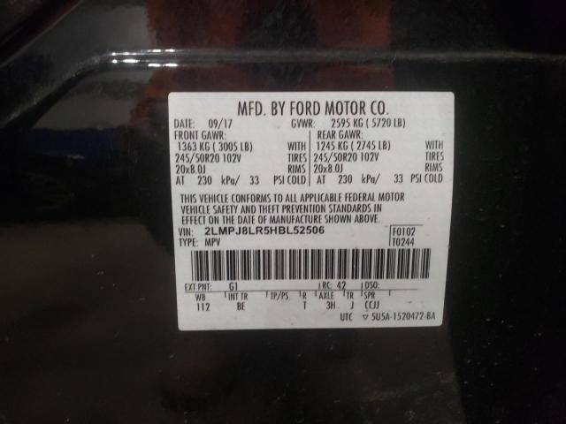 2LMPJ8LR5HBL52506 - 2017 LINCOLN MKX RESERVE Qara foto 13