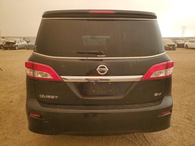 JN8AE2KP0E9101302 - 2014 NISSAN QUEST S BLACK photo 6