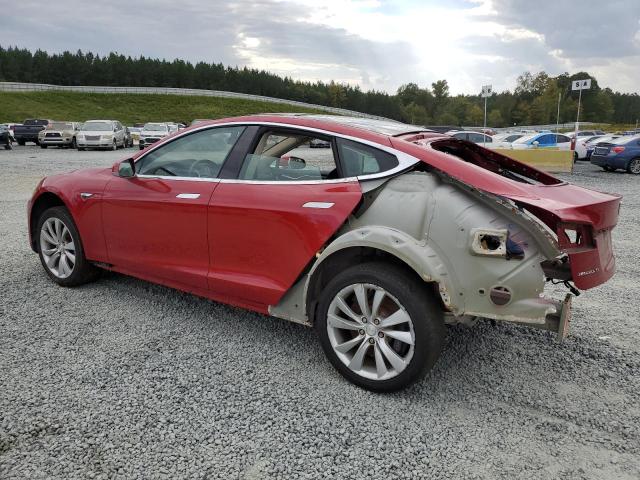 5YJSA1H16EFP28603 - 2014 TESLA MODEL S Կարմիր լուսանկար 2