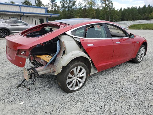 5YJSA1H16EFP28603 - 2014 TESLA MODEL S Կարմիր լուսանկար 3