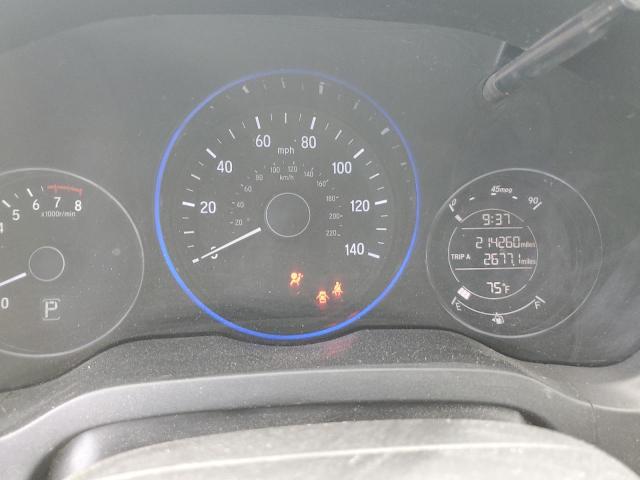 3CZRU6H78JM700275 - 2018 HONDA HR-V EXL WHITE photo 9