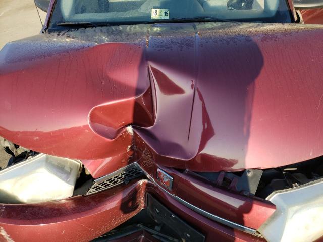 1G8AJ52F03Z196287 - 2003 SATURN ION LEVEL 2 BURGUNDY photo 11