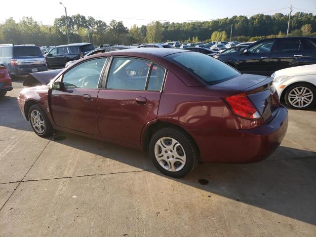 1G8AJ52F03Z196287 - 2003 SATURN ION LEVEL 2 BURGUNDY photo 2
