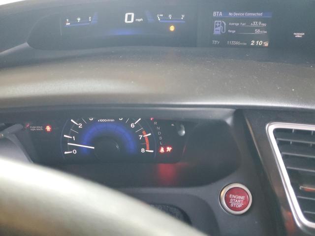 2HGFB2F8XFH563320 - 2015 HONDA CIVIC EX GRAY photo 9