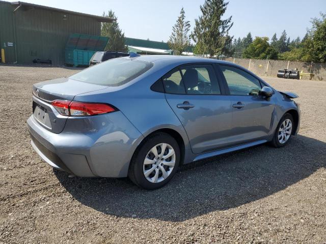 JTDEPMAE5NJ230041 - 2022 TOYOTA COROLLA LE BLUE photo 3