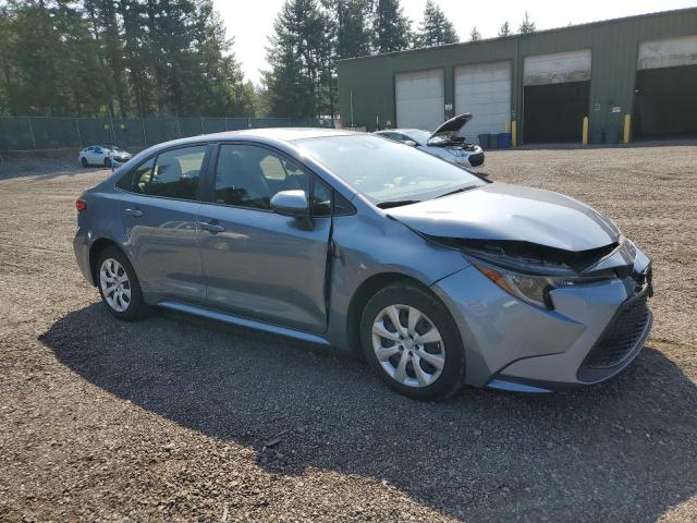 JTDEPMAE5NJ230041 - 2022 TOYOTA COROLLA LE BLUE photo 4