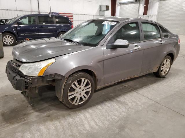 1FAHP3HN1AW232983 - 2010 FORD FOCUS SEL GRAY photo 1