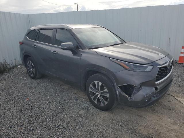 5TDKDRAH8PS032045 - 2023 TOYOTA HIGHLANDER L 灰色 照片 4