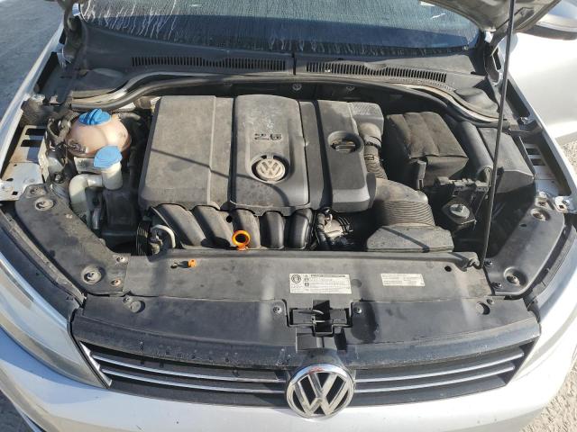 3VWDX7AJ8DM353664 - 2013 VOLKSWAGEN JETTA SE SILVER photo 11