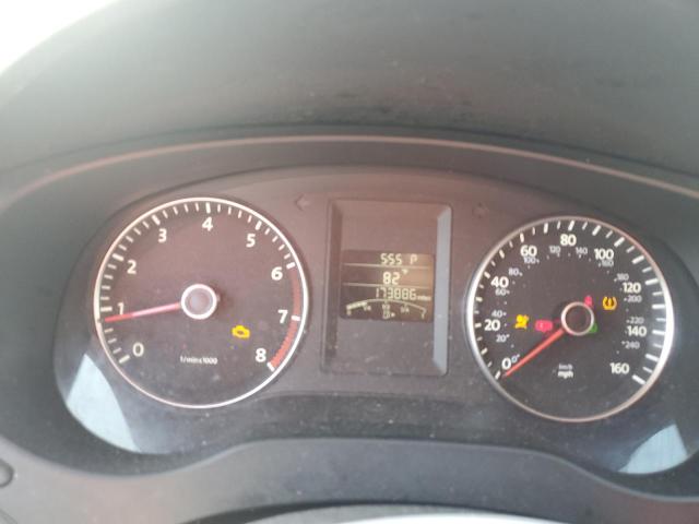 3VWDX7AJ8DM353664 - 2013 VOLKSWAGEN JETTA SE SILVER photo 9