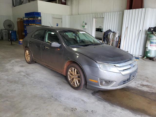 3FAHP0JG0CR260712 - 2012 FORD FUSION SEL GRAY photo 4