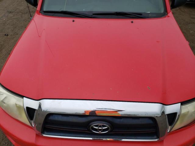 5TEUU42N77Z344859 - 2007 TOYOTA TACOMA ACCESS CAB წითელი ფოტო 11