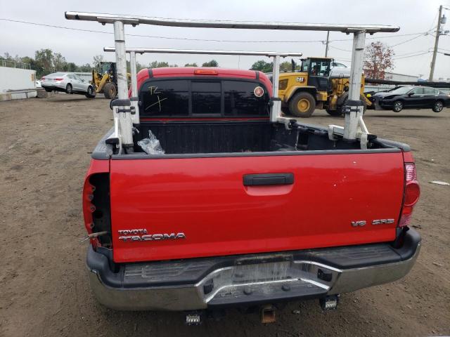 5TEUU42N77Z344859 - 2007 TOYOTA TACOMA ACCESS CAB წითელი ფოტო 6