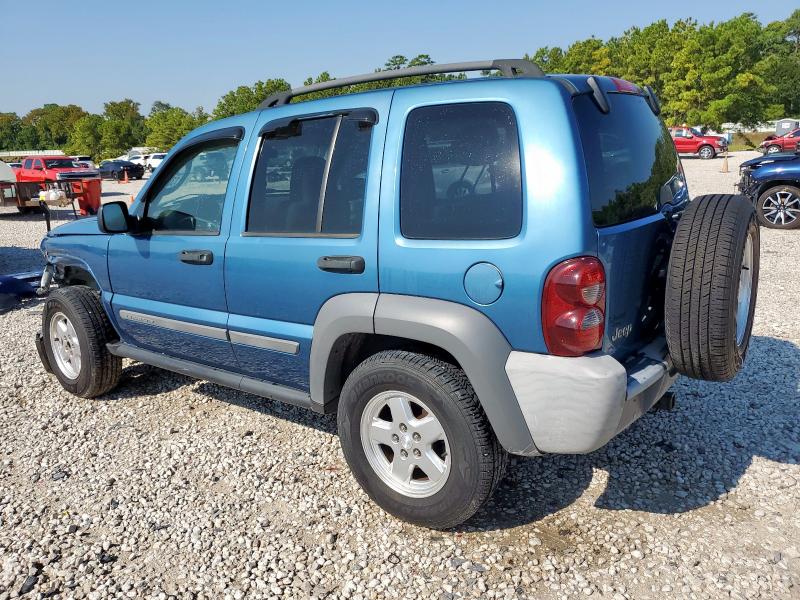 1J4GK48K75W676899 - 2005 JEEP LIBERTY SPORT ლურჯი ფოტო 2