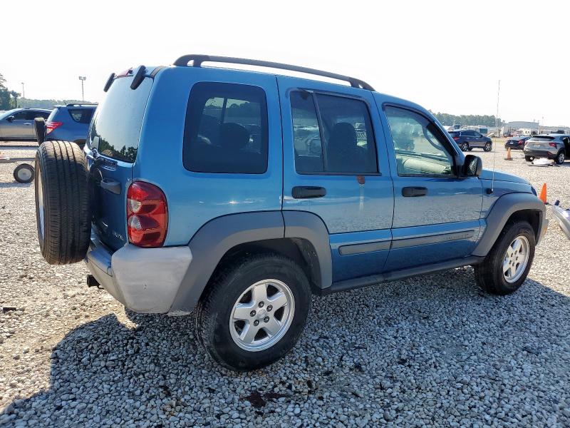 1J4GK48K75W676899 - 2005 JEEP LIBERTY SPORT ლურჯი ფოტო 3