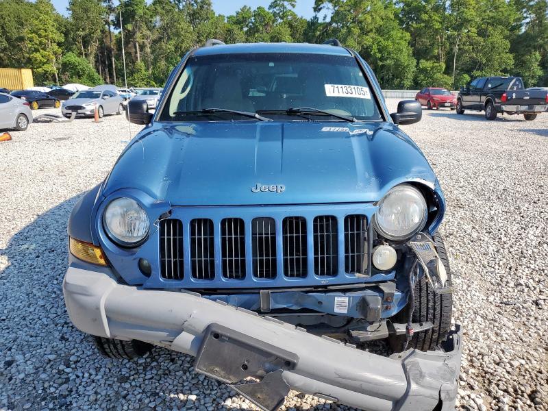 1J4GK48K75W676899 - 2005 JEEP LIBERTY SPORT ლურჯი ფოტო 5