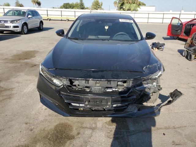 1HGCV1F12KA159783 - 2019 HONDA ACCORD LX BLACK photo 5